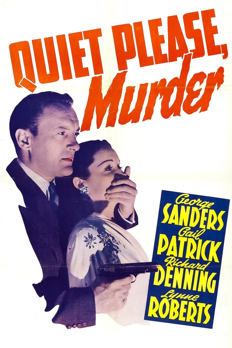 affiche du film Quiet Please, Murder