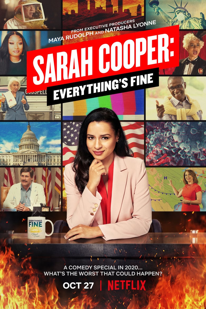 affiche du film Sarah Cooper: Everything's Fine