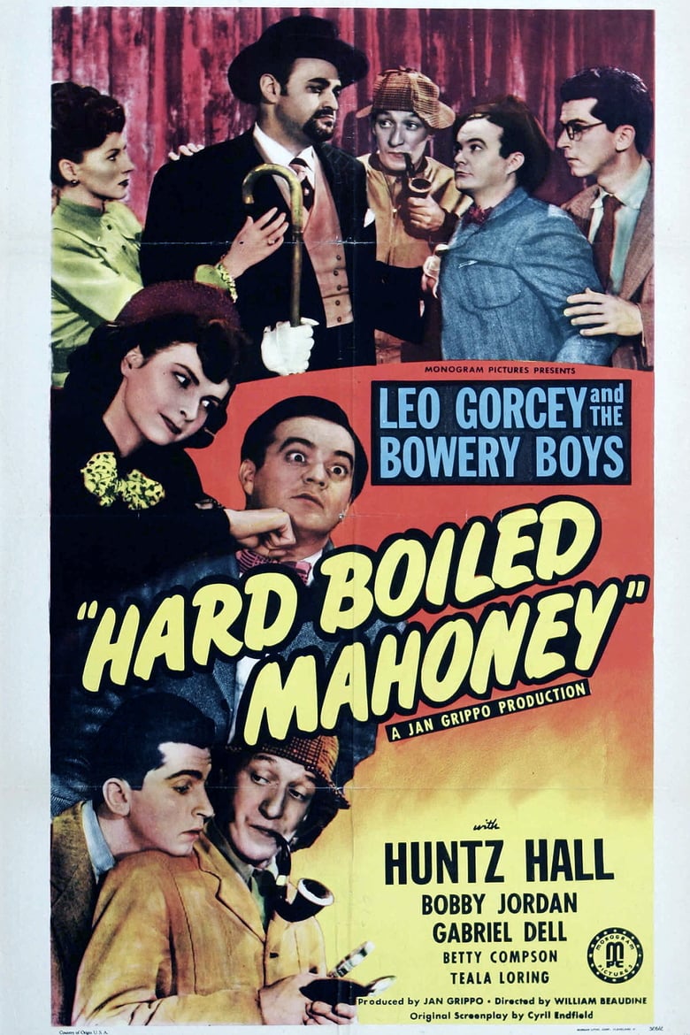 affiche du film Hard Boiled Mahoney