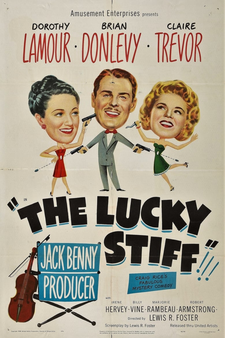 affiche du film The Lucky Stiff