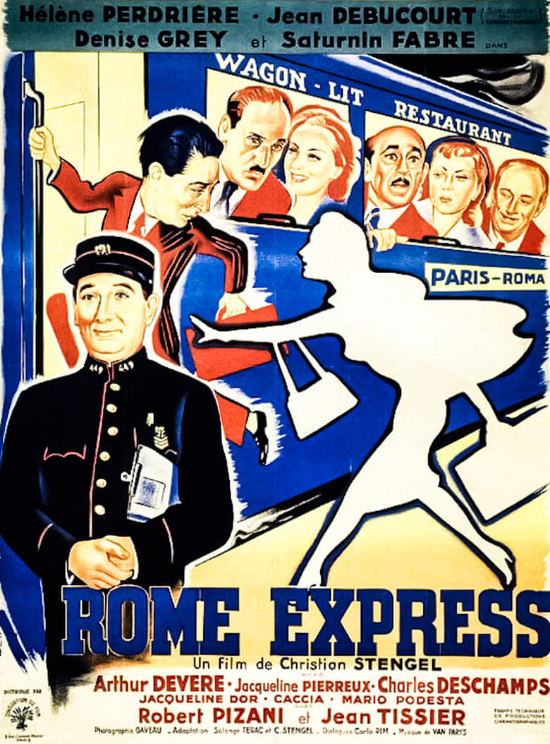 affiche du film Rome Express