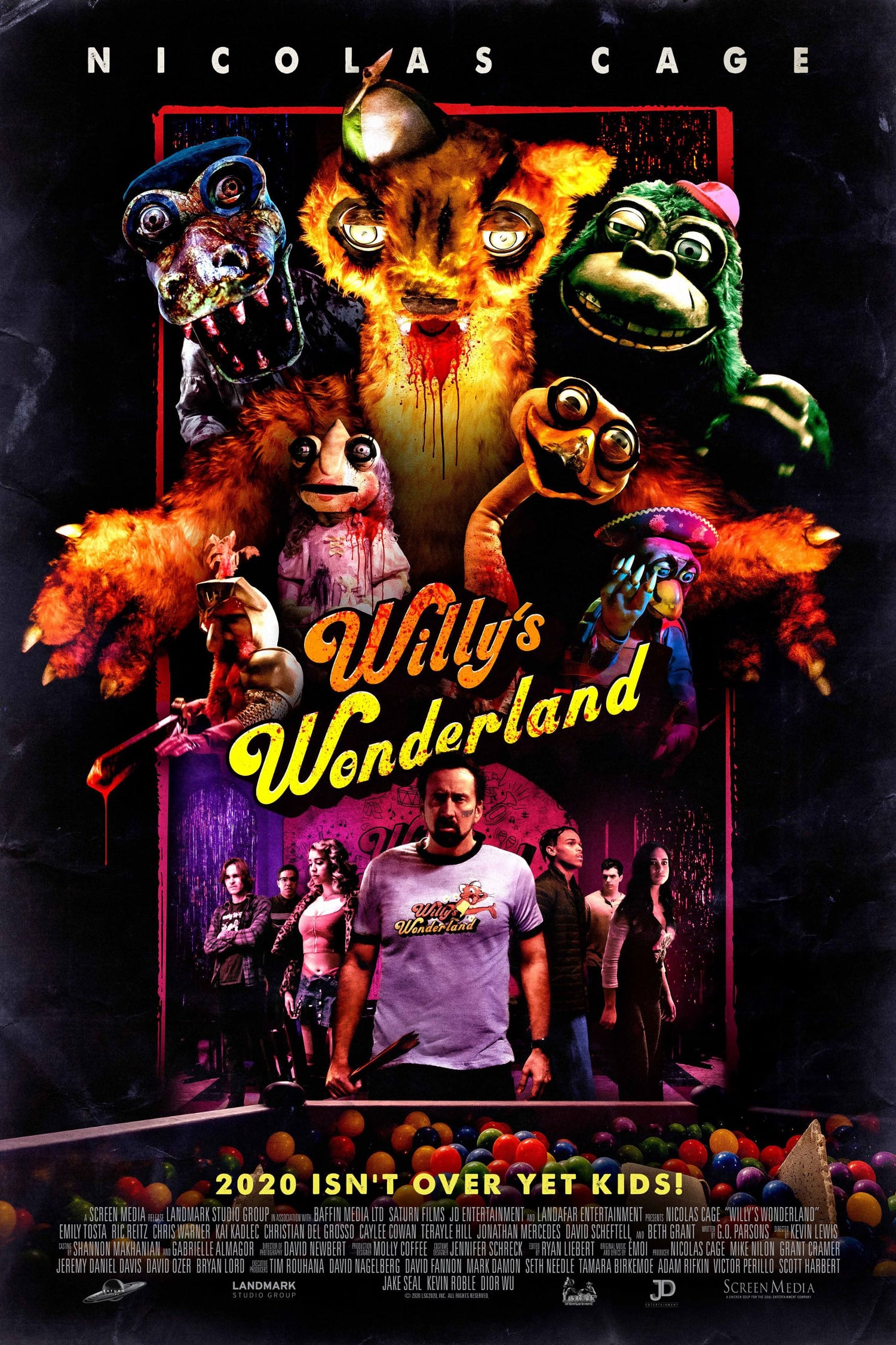 affiche du film Wally's Wonderland