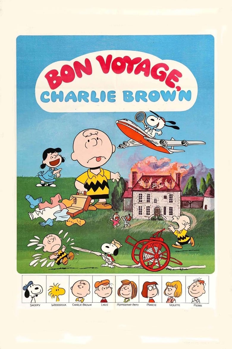 affiche du film Bon voyage, Charlie Brown !