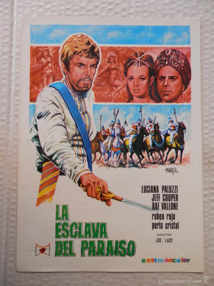 affiche du film La esclava del paraíso