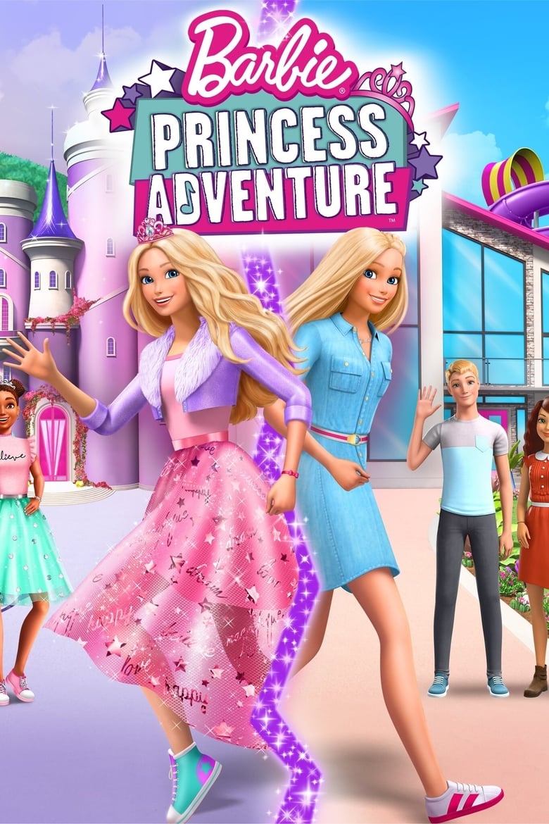 affiche du film Barbie : L'aventure de princesse