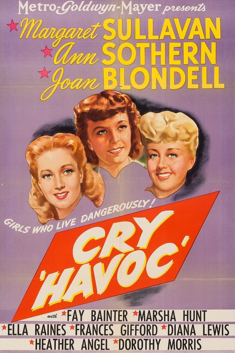 affiche du film Cry 'Havoc'