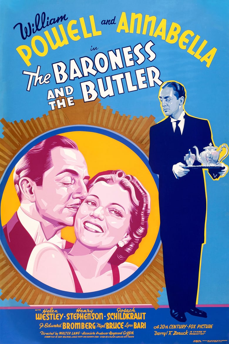 affiche du film La baronne et son valet