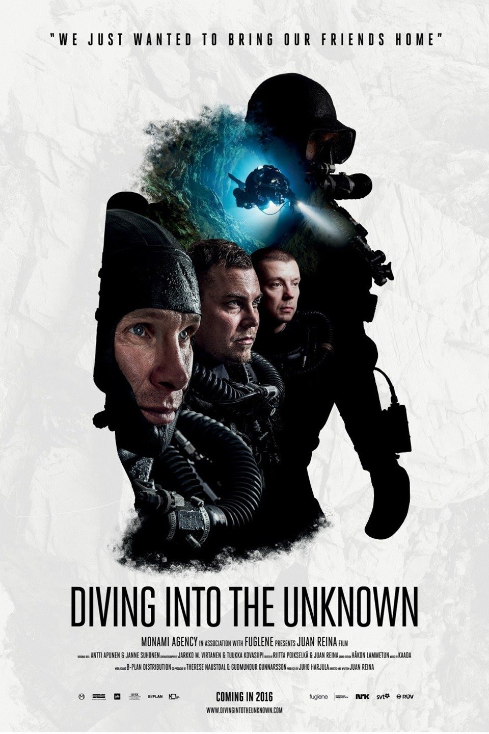 affiche du film Diving into the unkown