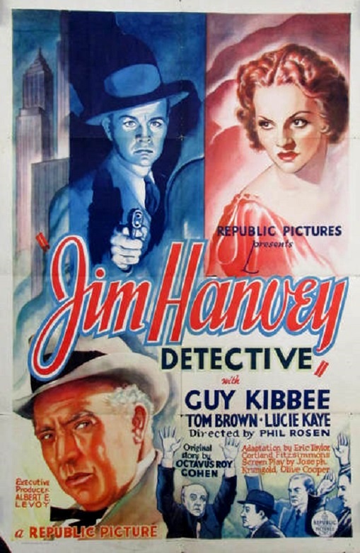 affiche du film Jim Hanvey, Detective