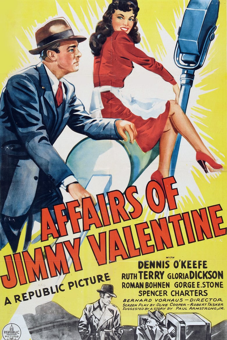 affiche du film The Affairs of Jimmy Valentine