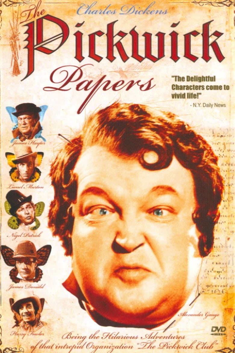 affiche du film The Pickwick Papers
