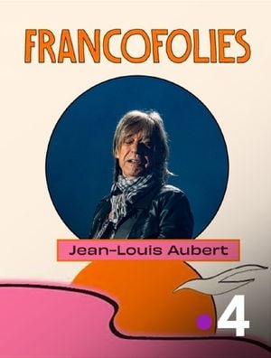 affiche du film Jean-Louis Aubert en concert aux Francofolies