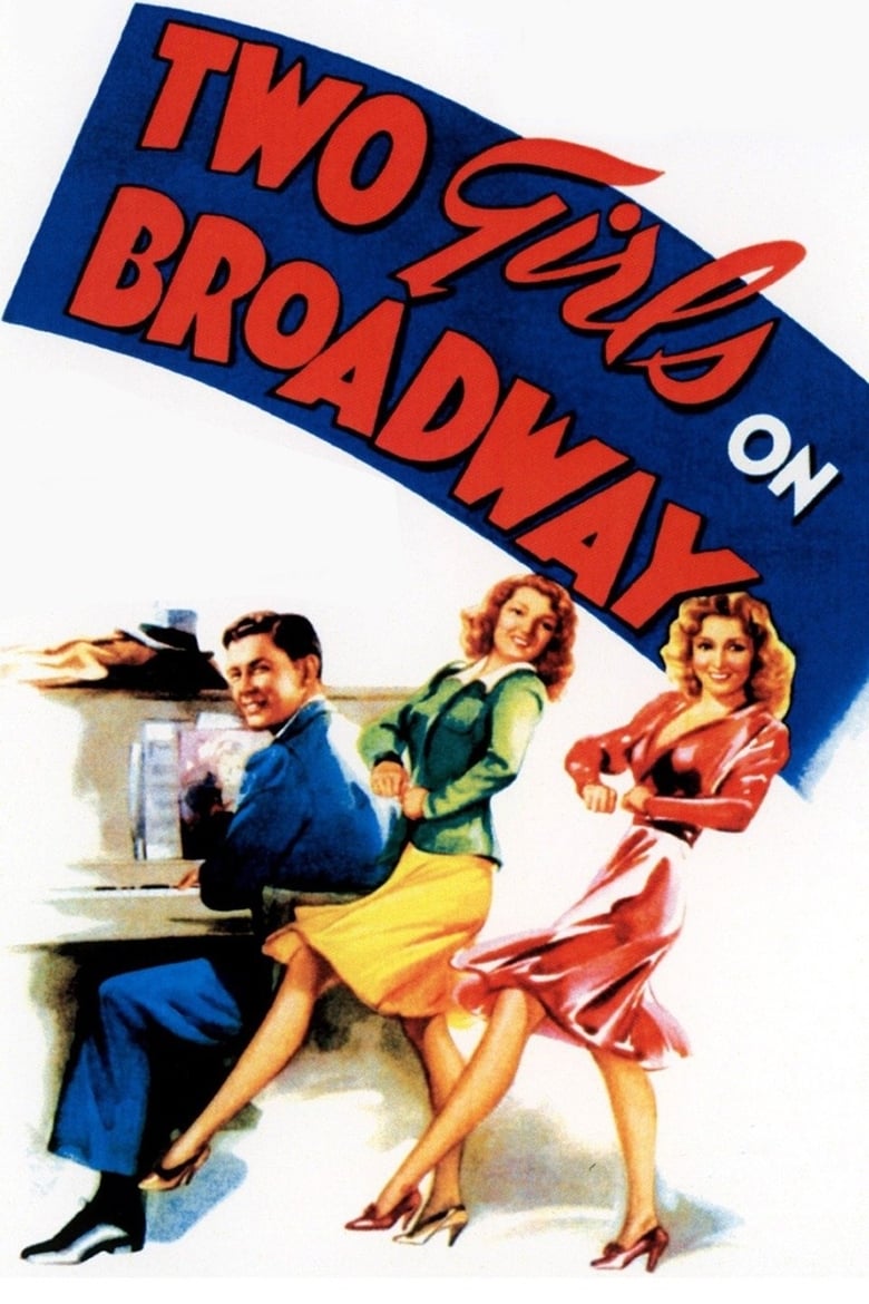 affiche du film Two Girls on Broadway