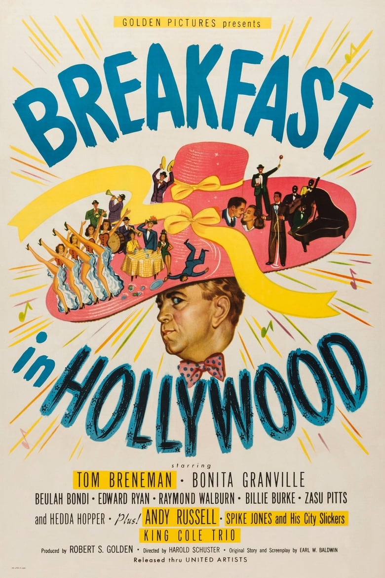 affiche du film Breakfast in Hollywood