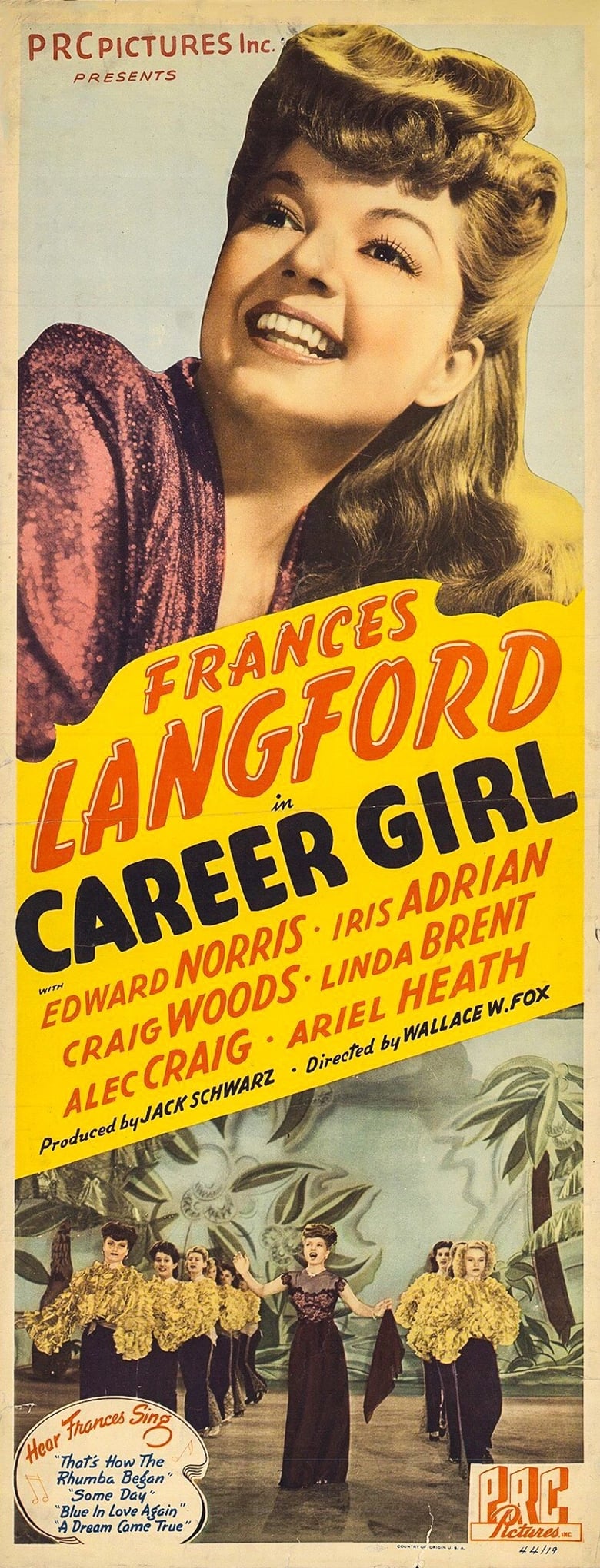 affiche du film Career Girl