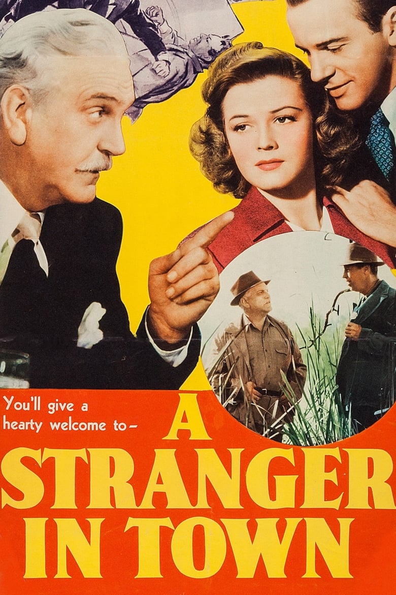 affiche du film A Stranger in Town