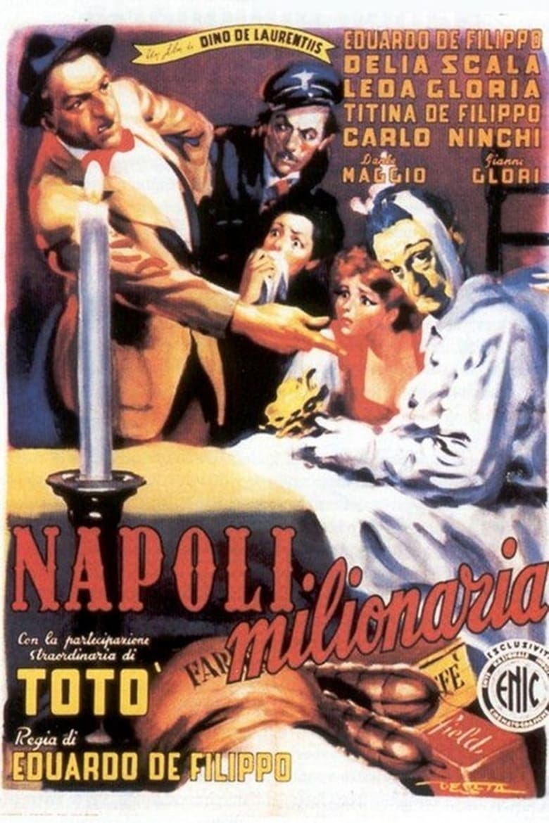 affiche du film Naples Millionnaire