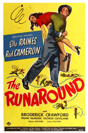 affiche du film The Runaround (1946)