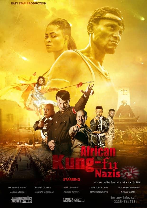 affiche du film African Kung-Fu Nazis