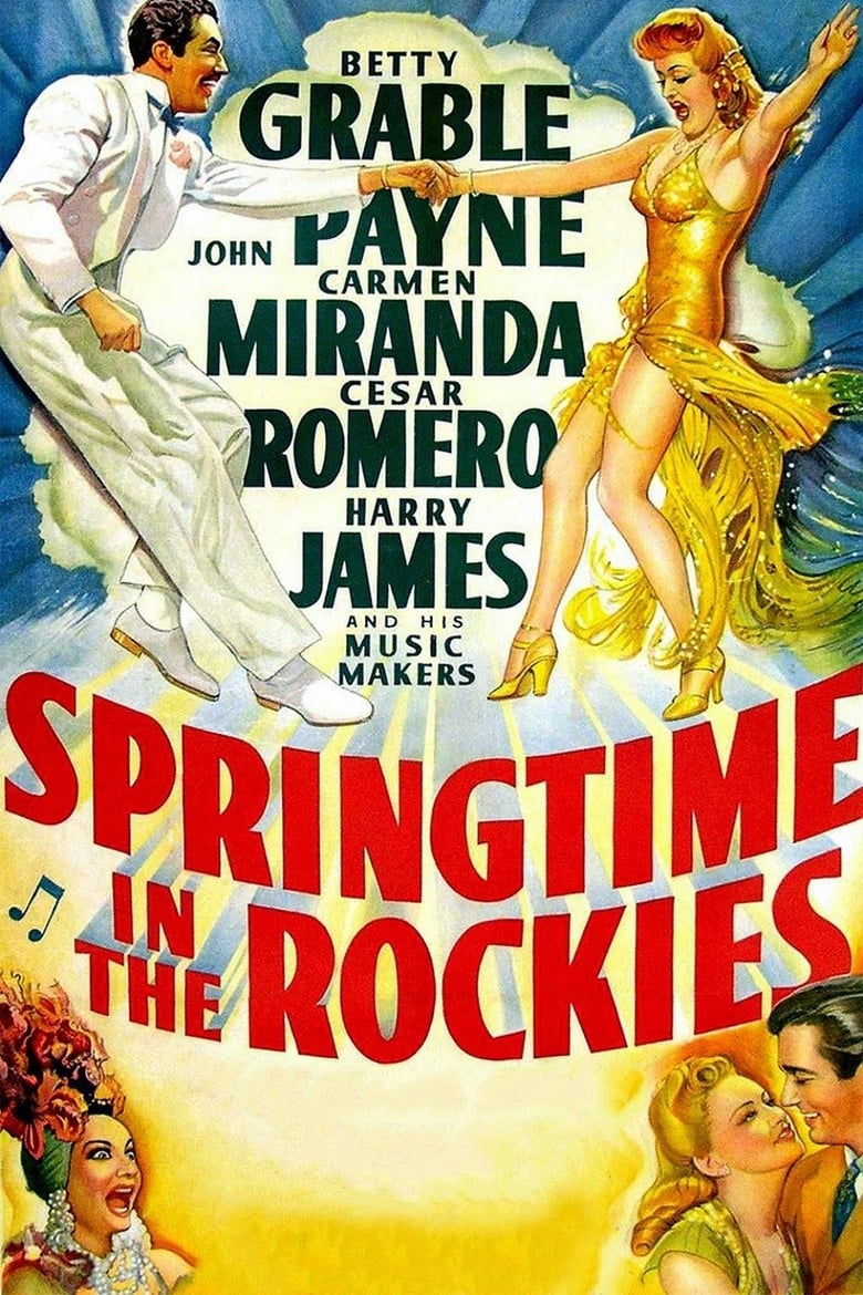 affiche du film Springtime in the Rockies