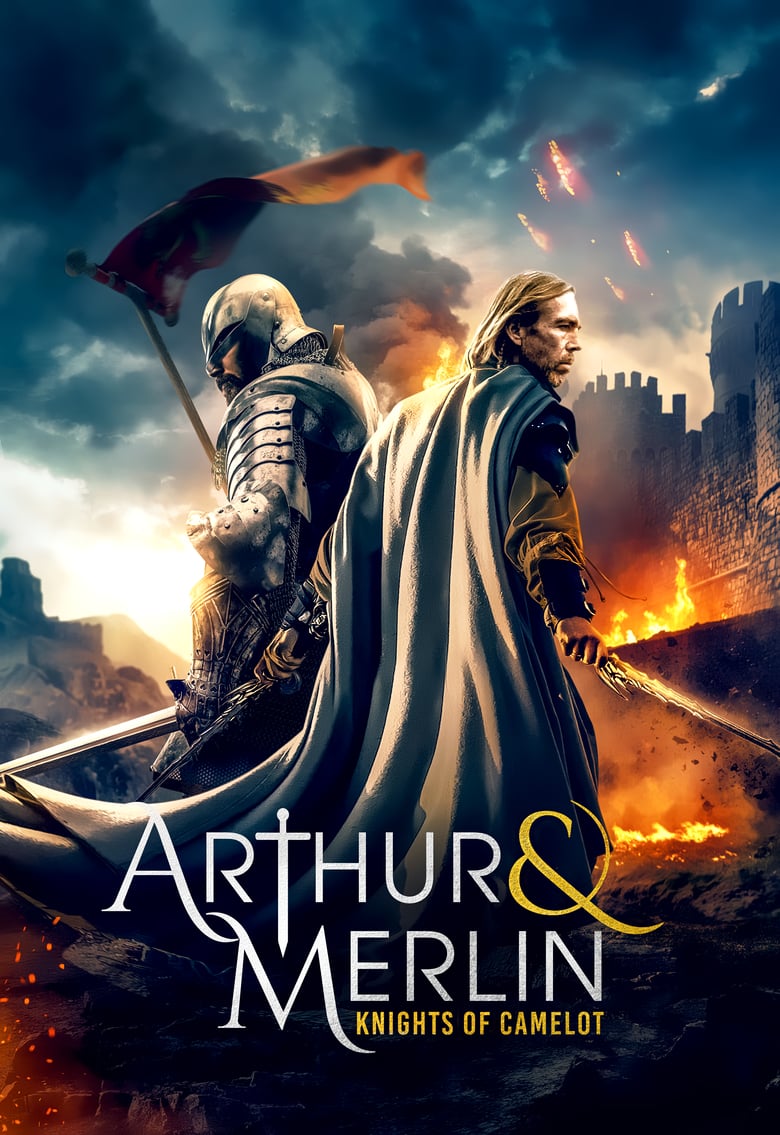 affiche du film Arthur & Merlin: Knights of Camelot