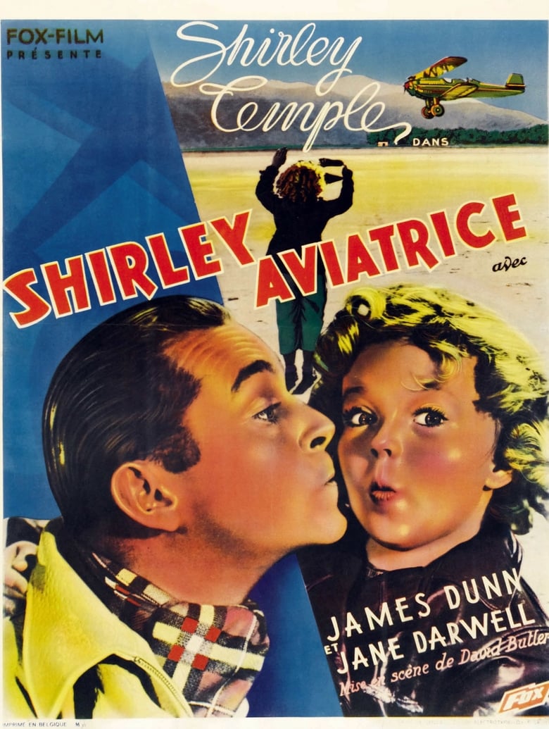 affiche du film Shirley aviatrice