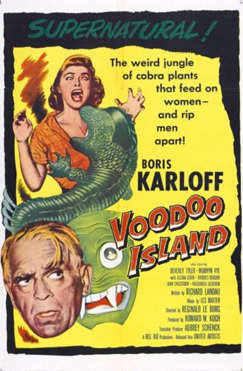 affiche du film Voodoo Island