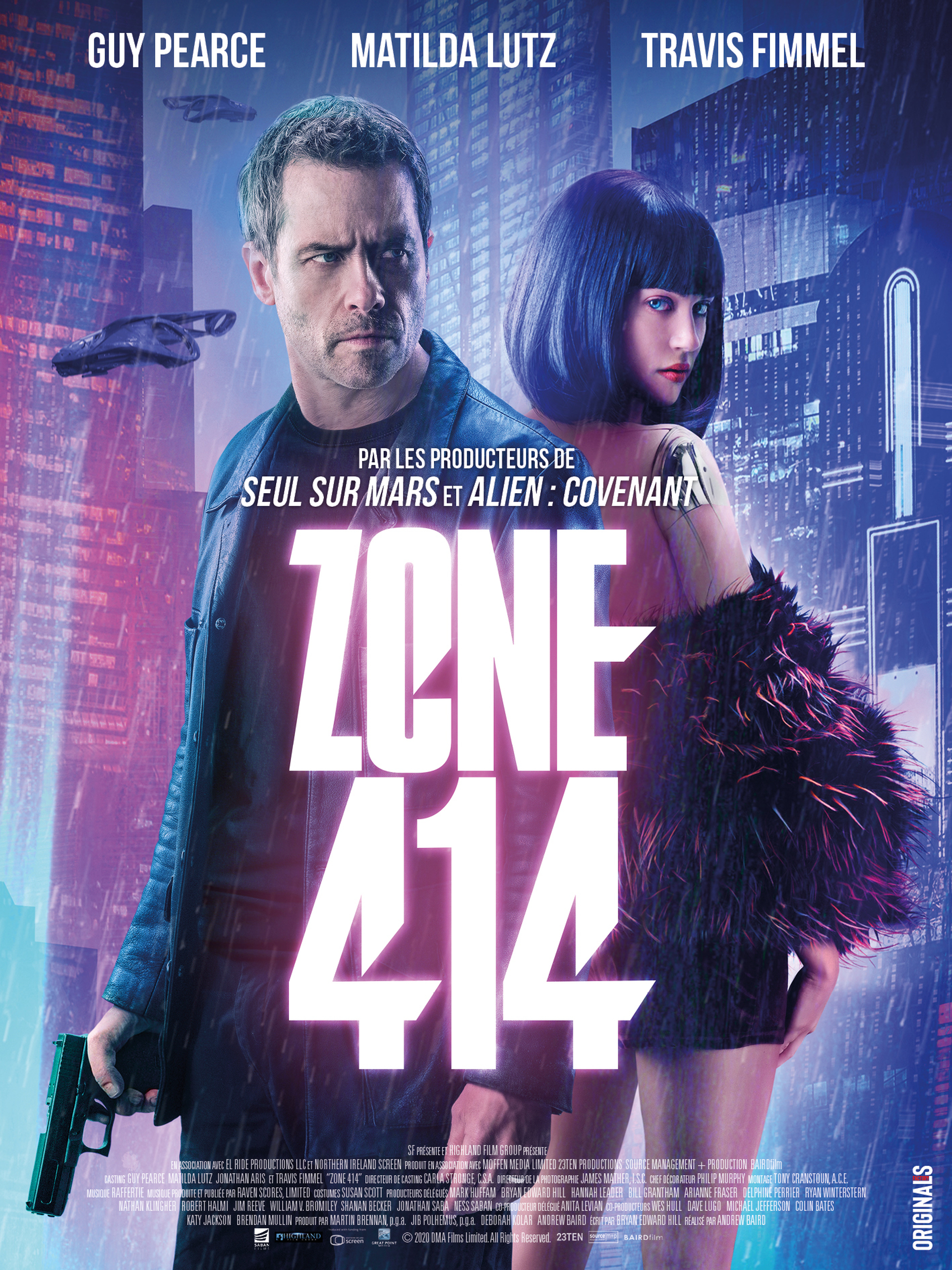 affiche du film Zone 414
