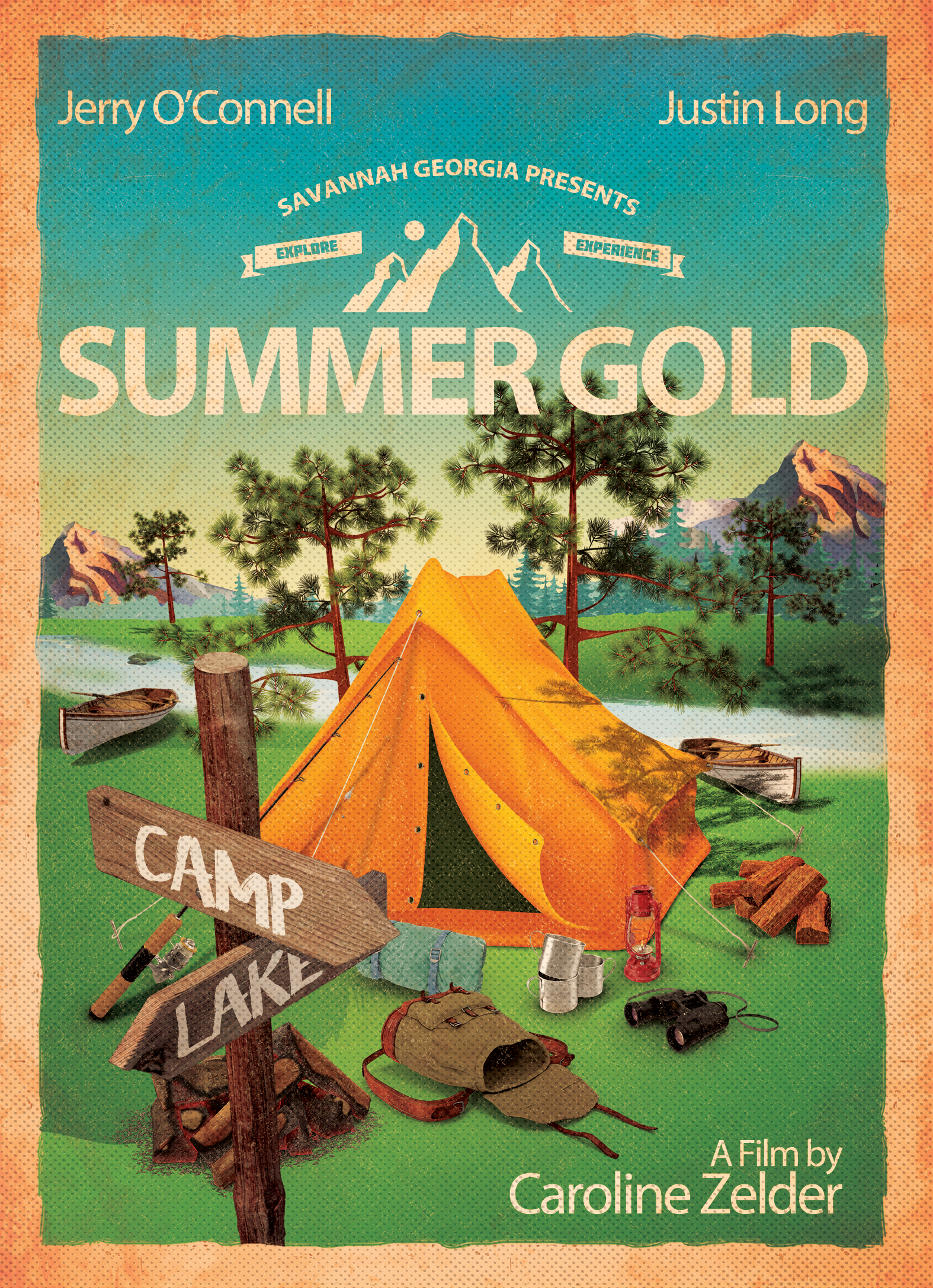 affiche du film Summer Gold