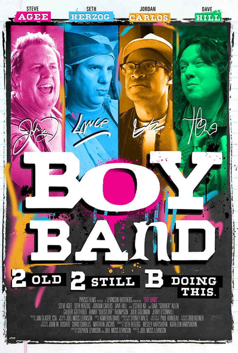 affiche du film Boy Band