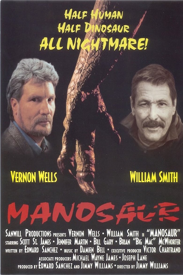 affiche du film Manosaurus