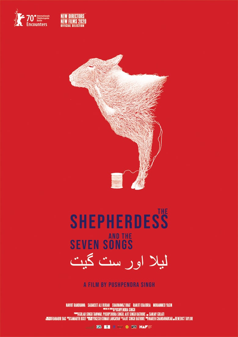 affiche du film The Shepherdess and the Seven Songs