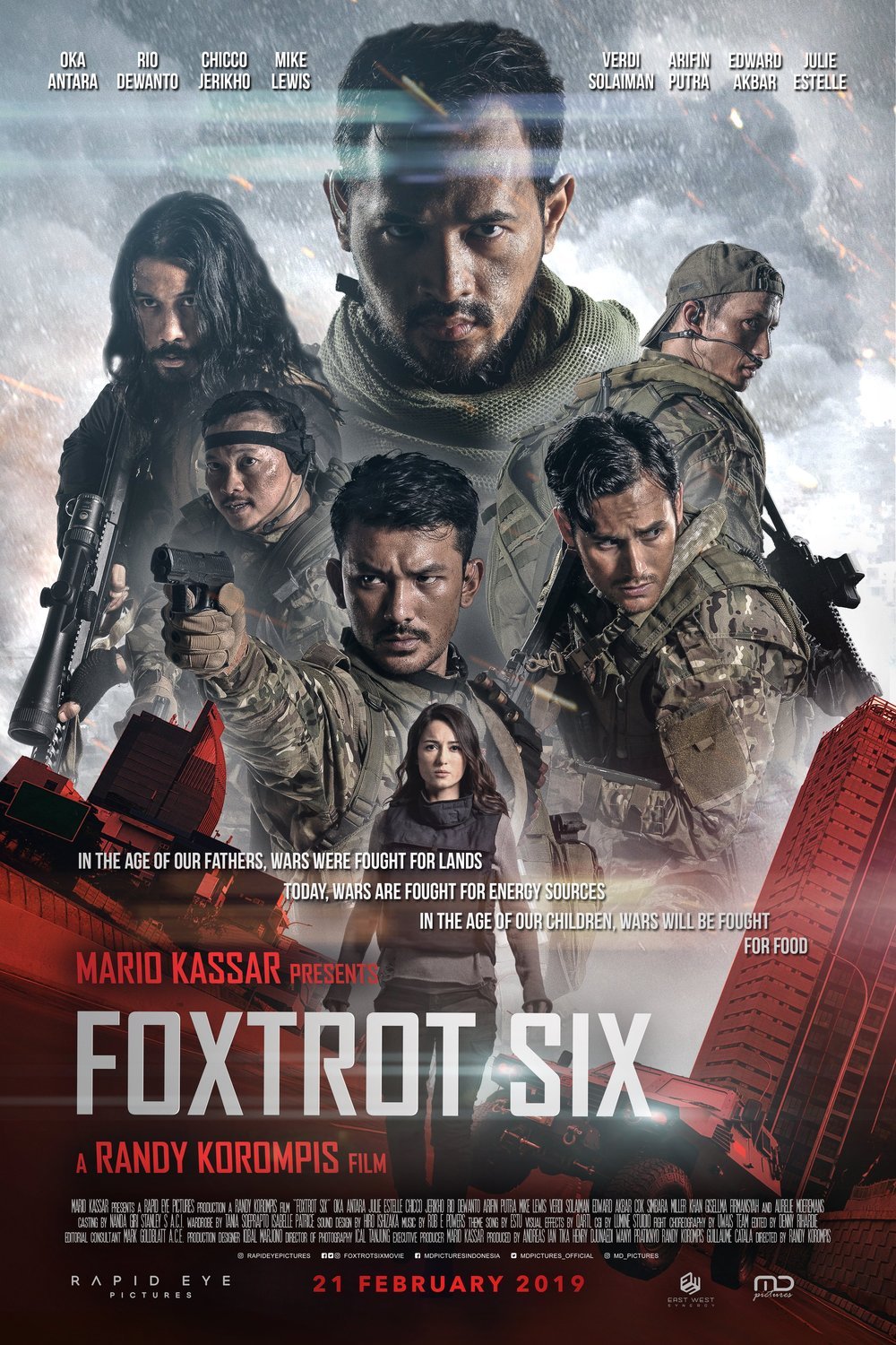 affiche du film Foxtrot Six
