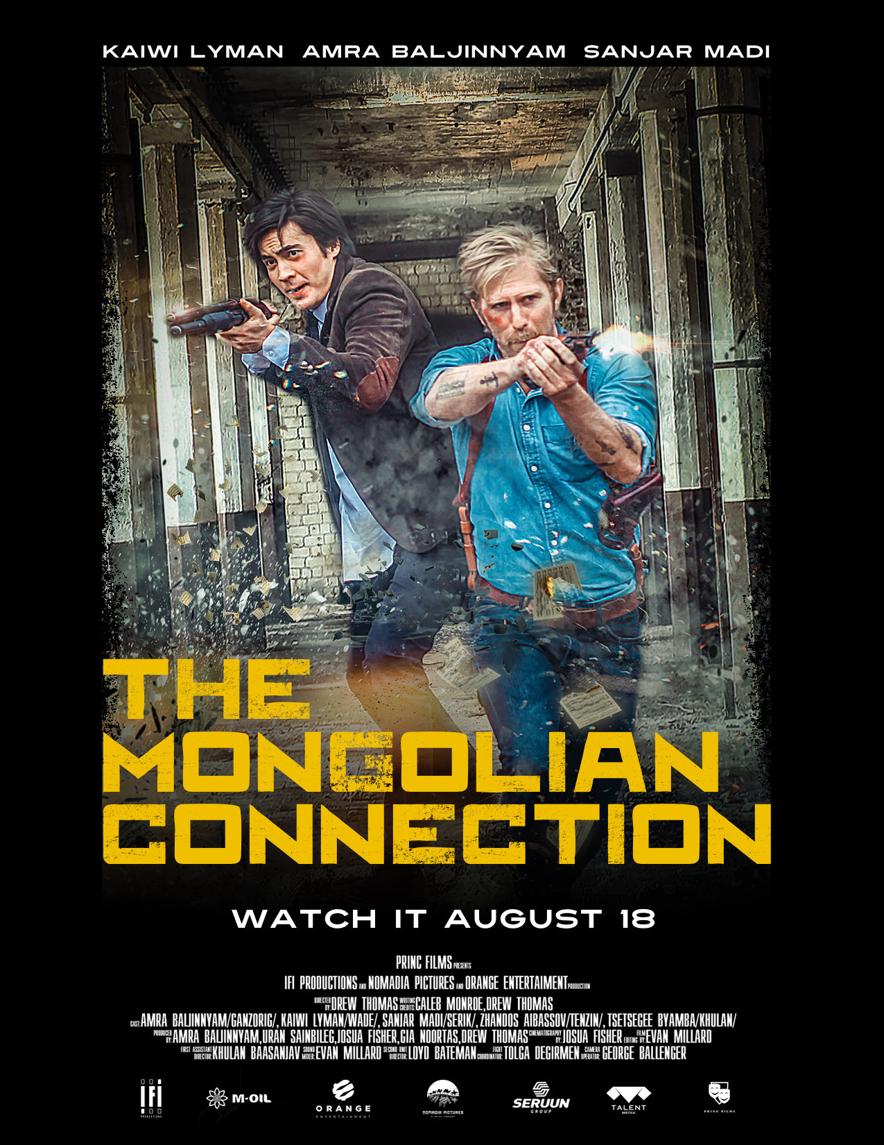 affiche du film The Mongolian Connection