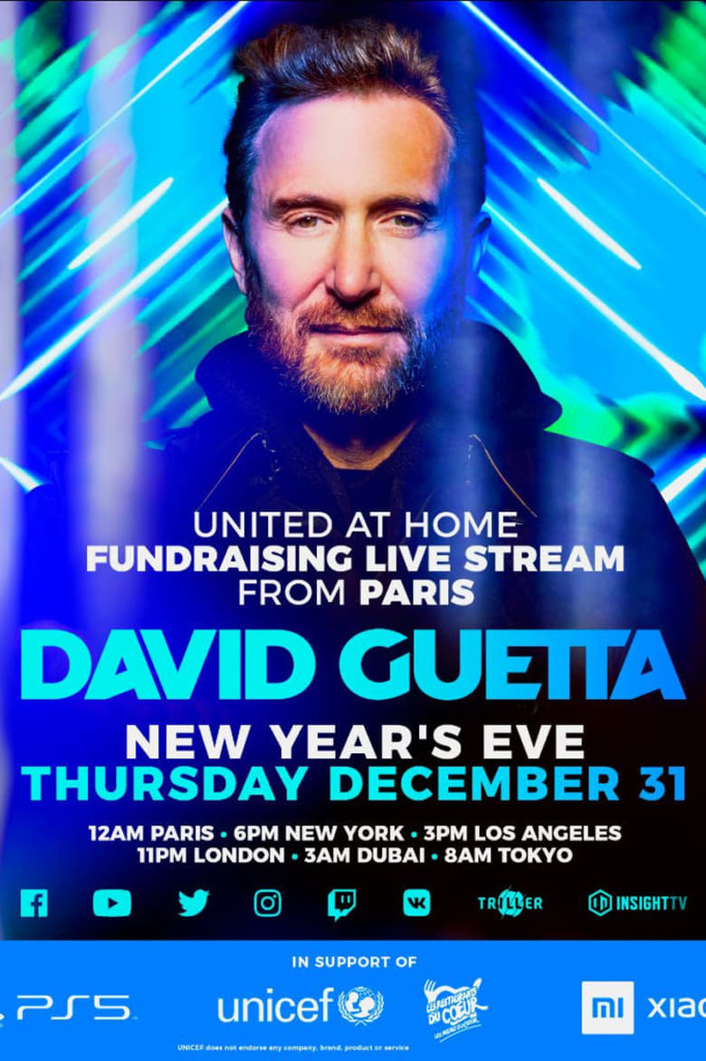 affiche du film David Guetta | United at Home - Fundraising Live from Musée du Louvre
