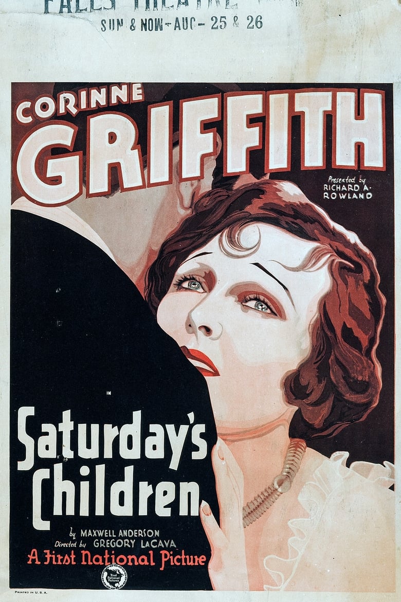 affiche du film Saturday's Children
