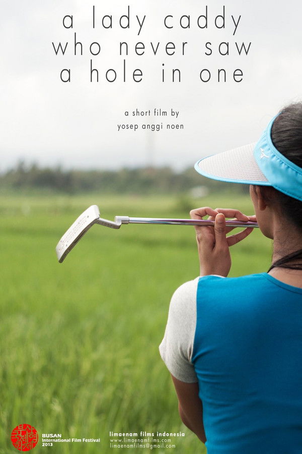 affiche du film A Lady Caddy Who Never Saw a Hole in One