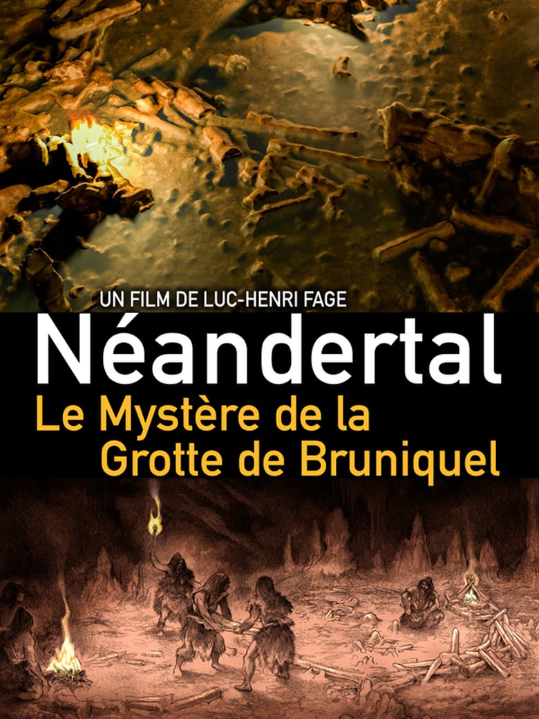 affiche du film Néandertal,  le mystère de la grotte de Bruniquel