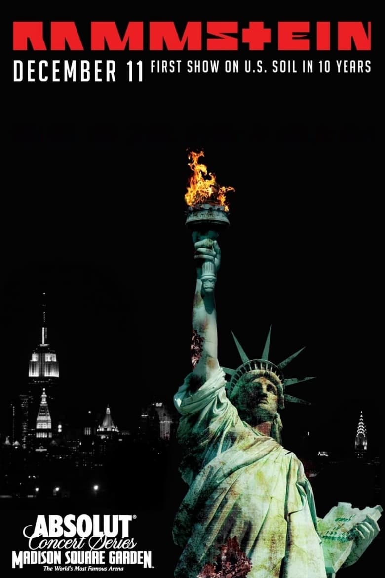 affiche du film Rammstein: In Amerika - Live from Madison Square Garden
