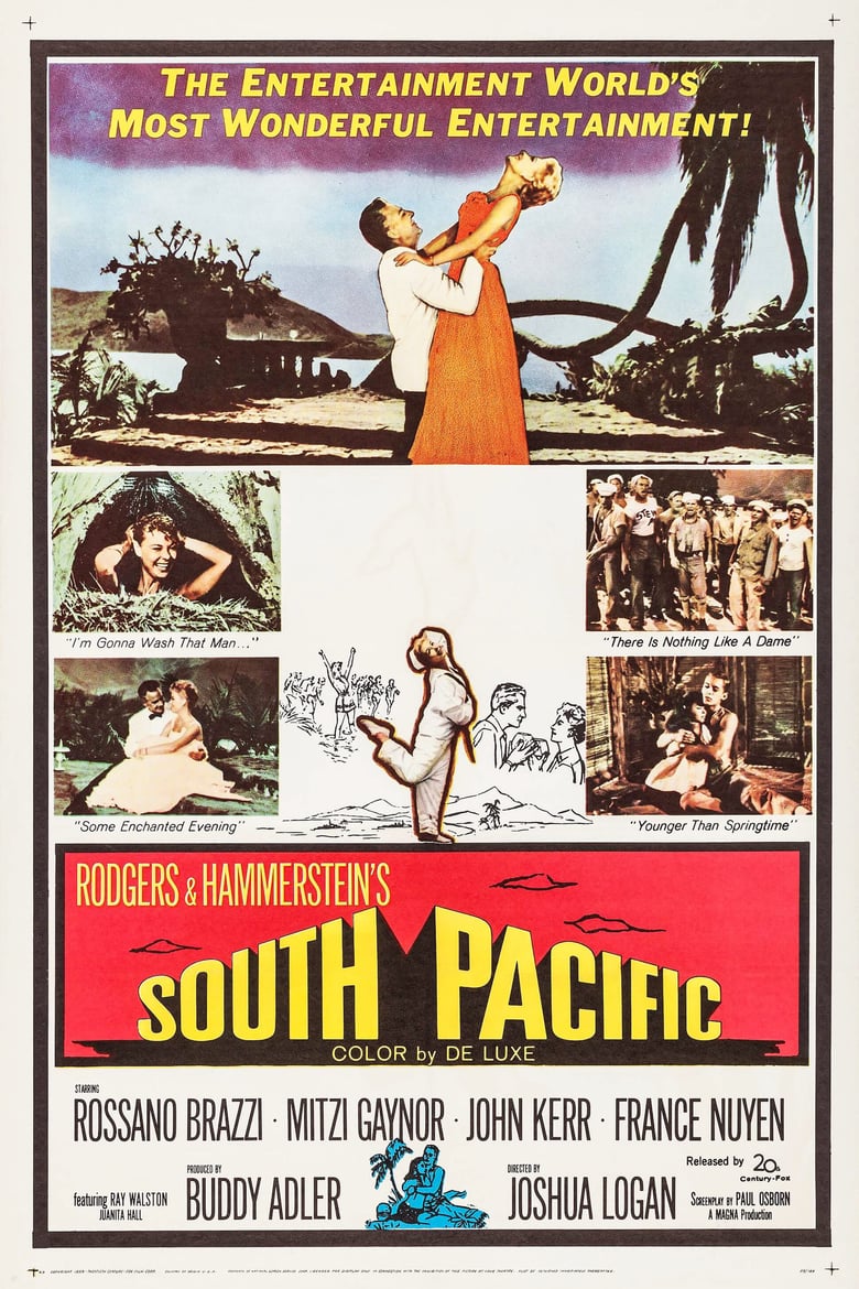 affiche du film South Pacific