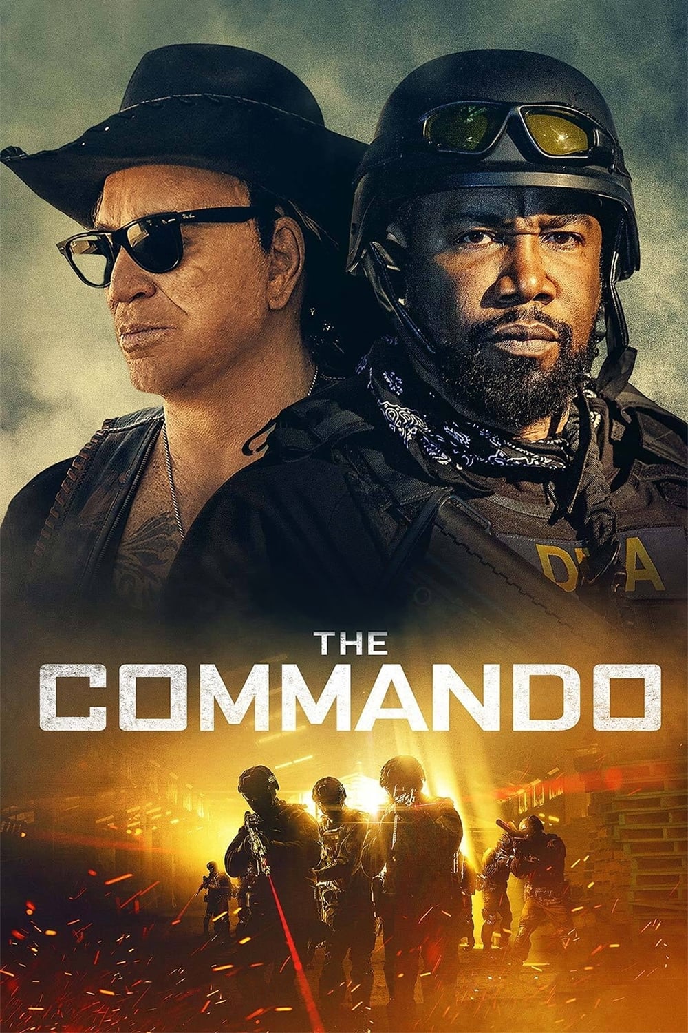 affiche du film The Commando