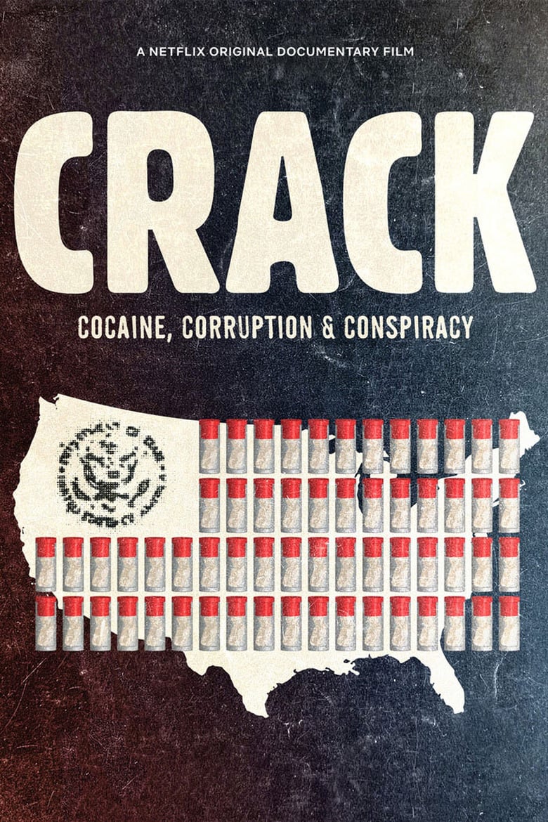 affiche du film Crack : Cocaïne, corruption et conspiration