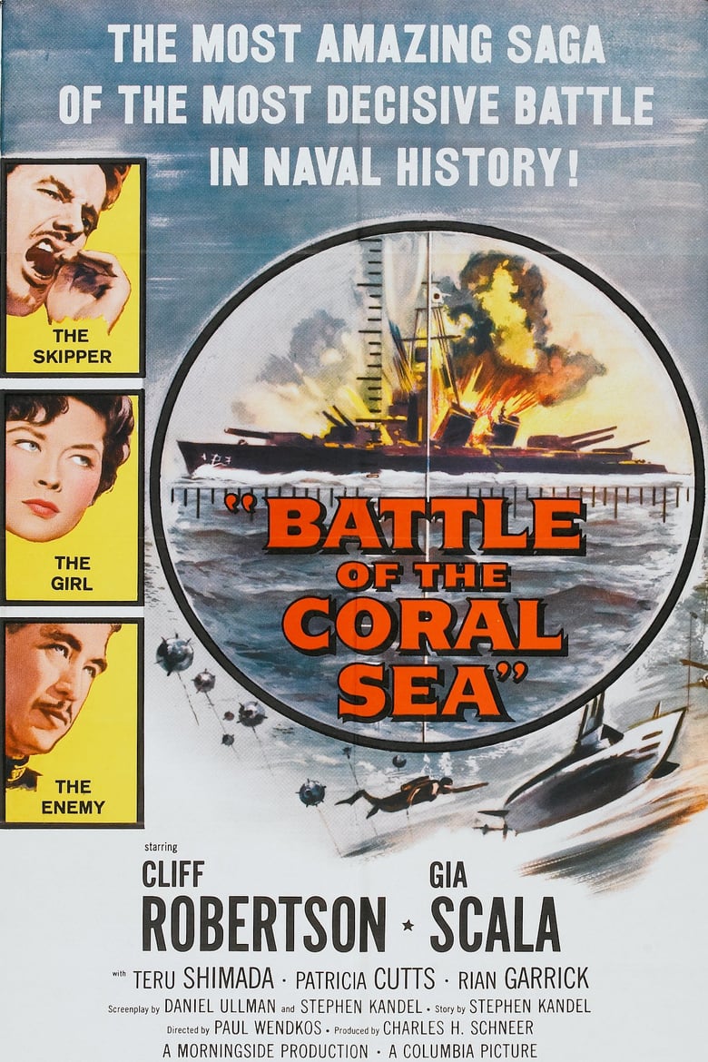affiche du film Bataille de la mer de Corail