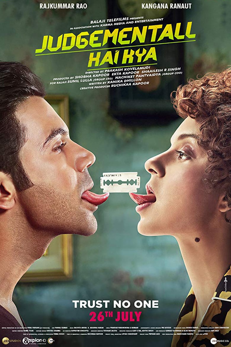 affiche du film Judgementall Hai Kya