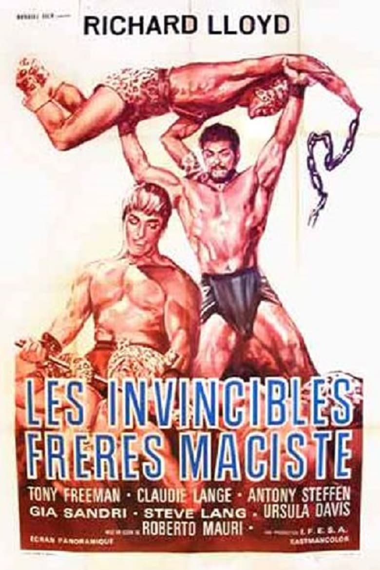 affiche du film Les Invincibles Frères Maciste