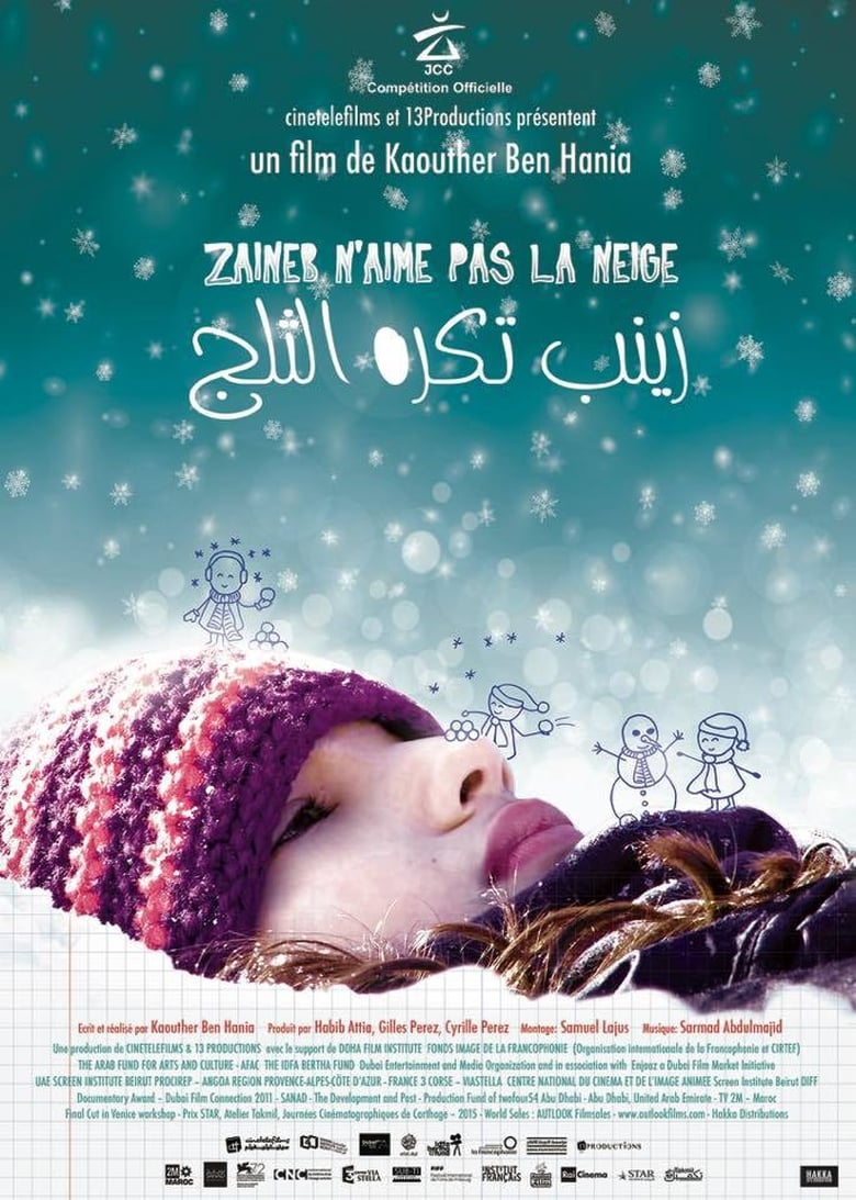 affiche du film Zaineb n'aime pas la neige