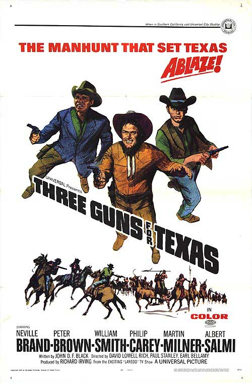 affiche du film Three Guns for Texas