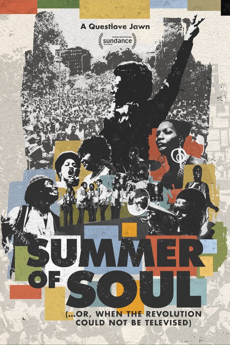 affiche du film Summer of Soul (...Or, When the Revolution Could Not Be Televised)