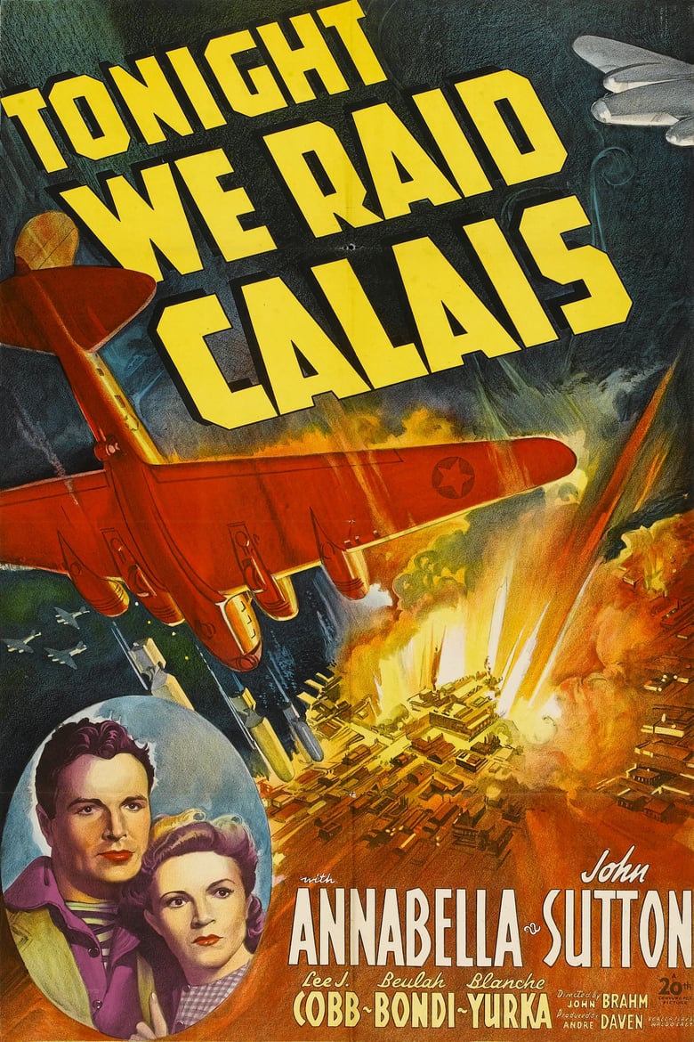 affiche du film Tonight We Raid Calais