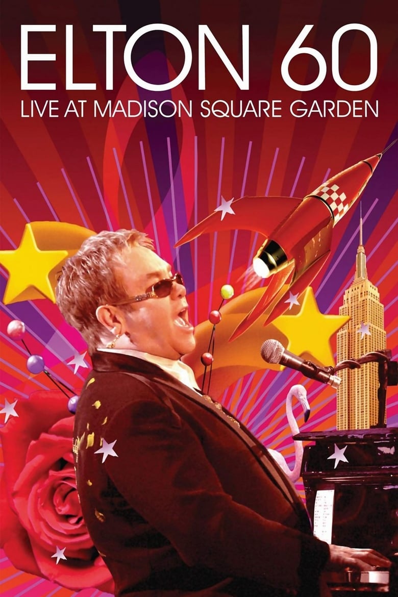 affiche du film Elton John 60 - Live at the Madison Square Garden